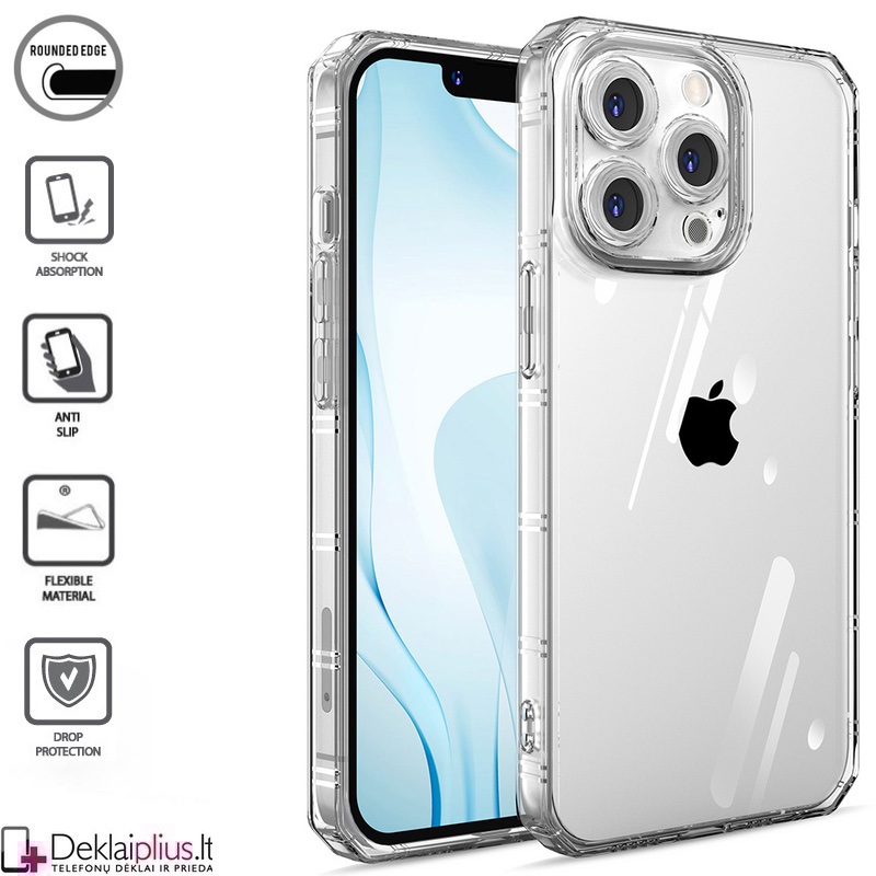 Silikoninis-Anti shock dėklas - permatomas 1.5 mm. (Apple Iphone 11 Pro Max) Silikoninis-Anti shock dėklas - permatomas 1.5 mm. (Apple Iphone 11 Pro Max)